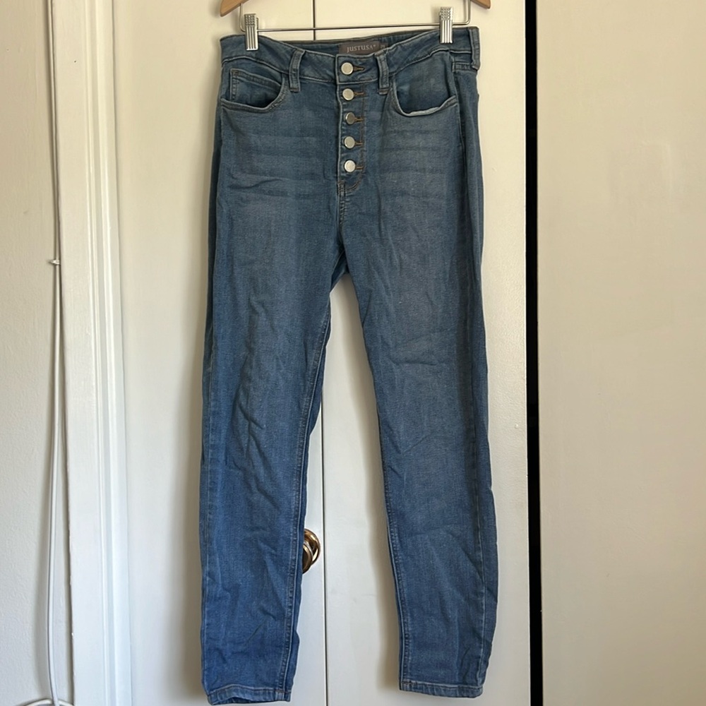Stretchy and Soft button up jeans